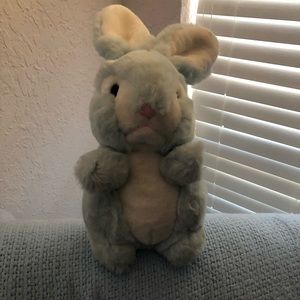Vintage blue bunny
